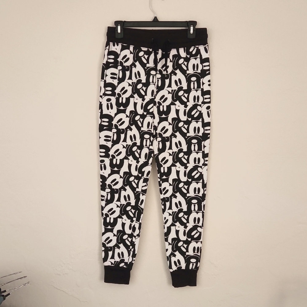 Disney Mickey joggers sweatpants adult medium